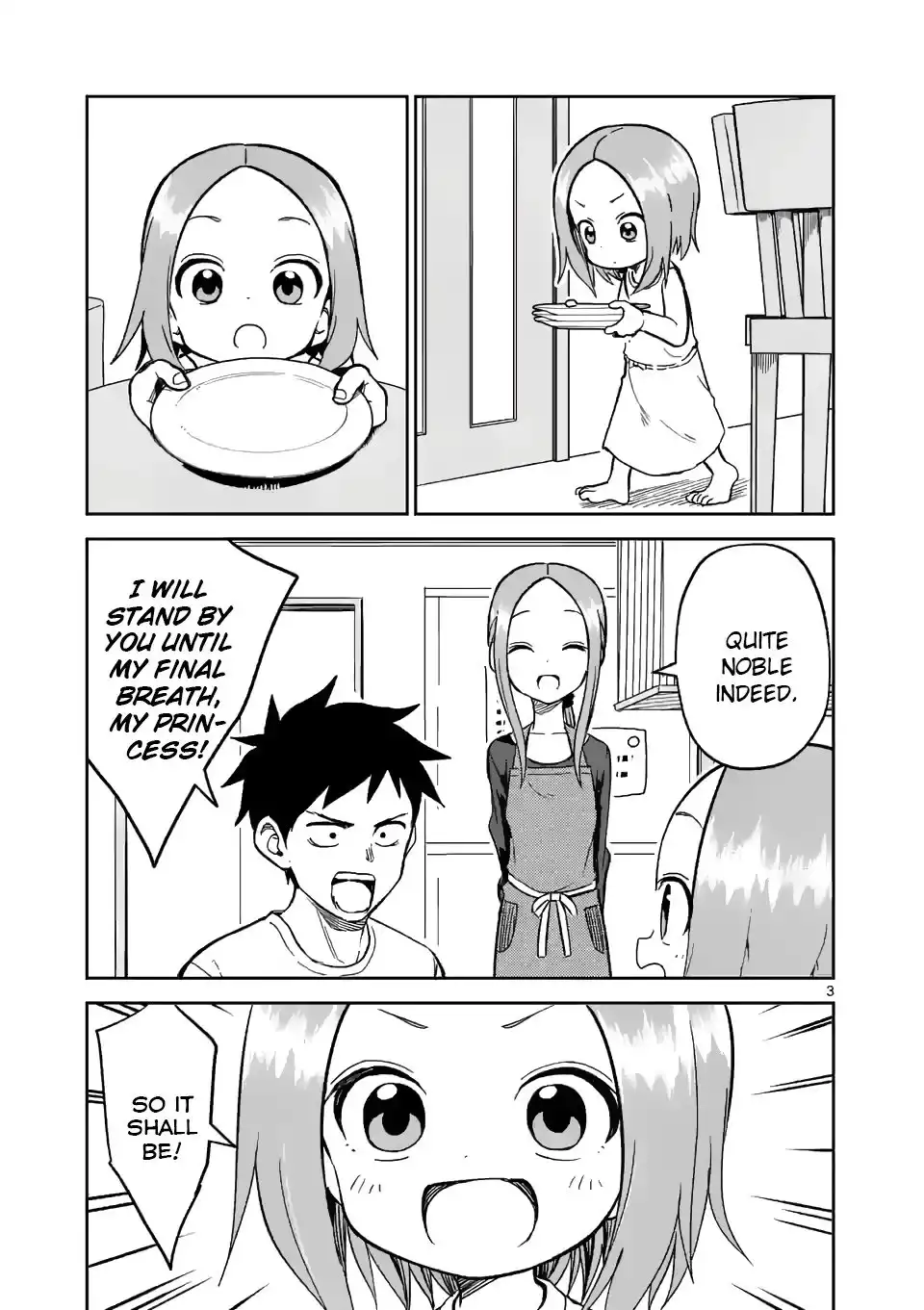 Karakai Jouzu no (Moto) Takagi-san Chapter 183 3